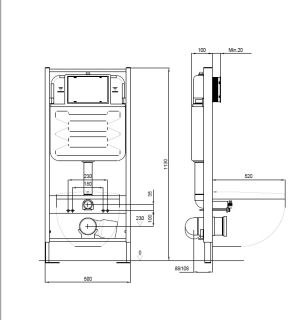 Комплект унитаза с инсталляцией Aquatek Set Aquatek Классик cm Standard INS-0000012 унитаз Классик AQ1112-00 с тонким сиденьем soft-close